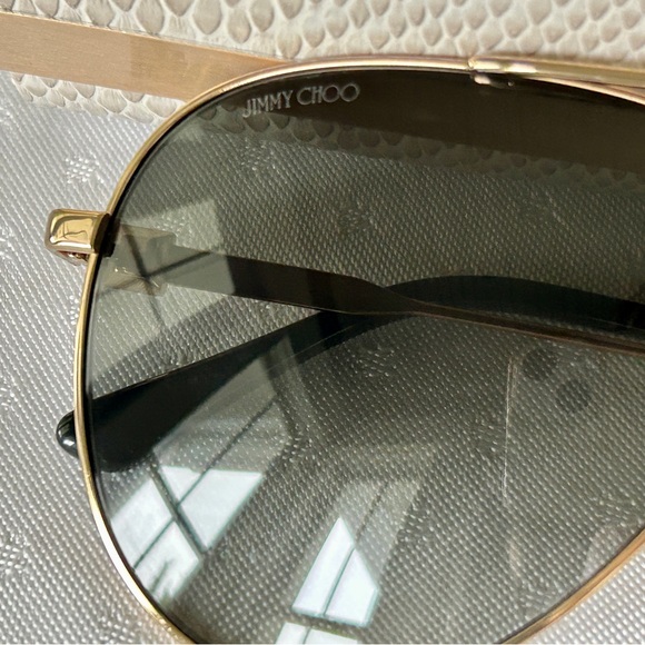 Jimmy Choo Aviator Sunglasses Olly/S NWT - Picture 4 of 10